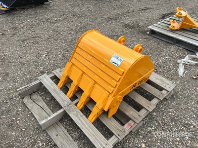 2026 GIYI GY-BK 2 in Digging Excavator Bucket - Fits Cat 305 (Unused)