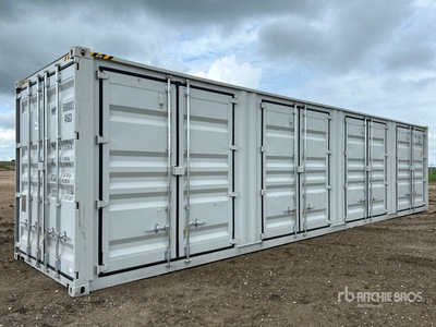 2026 40 ft High Cube Multi-Door Storage Container