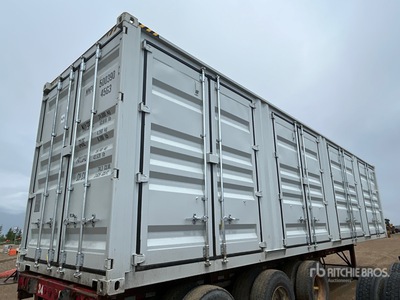 2026 40 ft High Cube Multi-Door Storage Container