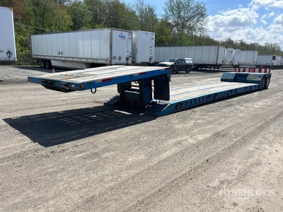 2003 XL Trailer XL70M T/A Double Drop Removable Gooseneck Remorque Surbaissée