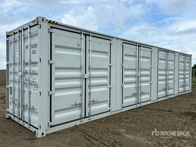 2026 40 ft High Cube Multi-Door Storage Container