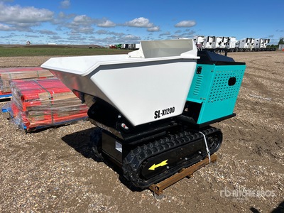 2026 SDLOOL SL-XL1200 Stand-On Swivel Mini Crawler Dumper (Unused)