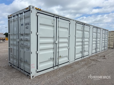 2026 40 ft High Cube Multi-Door Storage Container