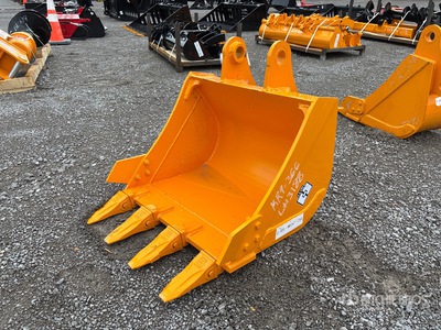 2026 GIYI GY-BK 24 in Digging Excavator Bucket - Fits Cat 305 (Unused)