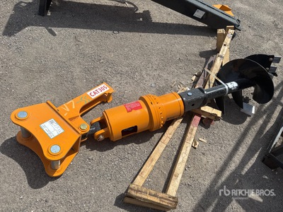 2026 GIYI 16 in Excavator Auger - Fits CAT 305 (Unused)
