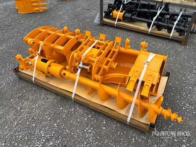 Quantity of (8) 2026 GIYI GYA-8 Mini Excavator Attachments Varios, accesorio para excavadora (Unused)