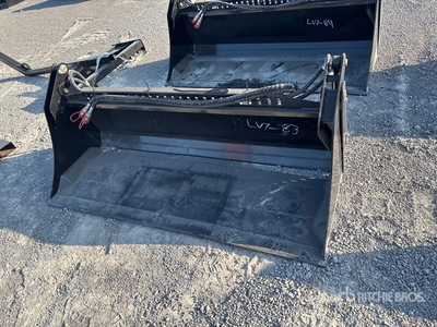 2026 GIYI GY-KH72 72 in Multi-Purpose Skid Steer Bucket (Unused)