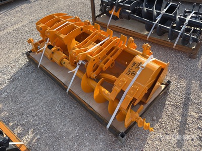 Quantity of (8) 2026 GIYI Cat 301 GYA-8 Mini Excavator Attachments - Fits Cat 301 (Unused)