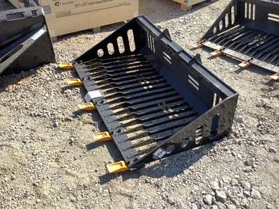 2026 GIYI GY-RB44 44 in Rock Mini Skid Steer Bucket (Unused)
