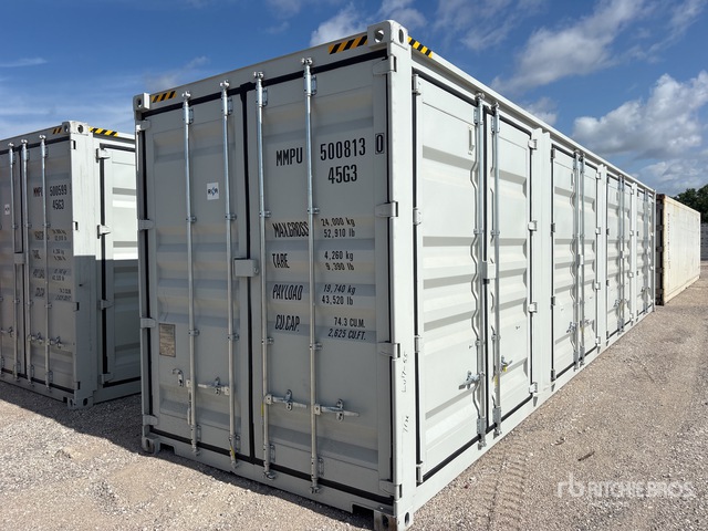 2026 40 ft High Cube Multi-Door Storage Container