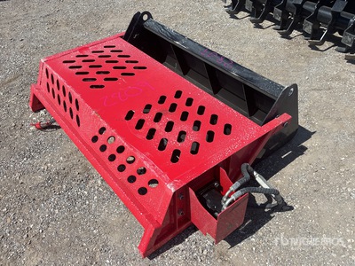 2026 GIYI GY-MRR60 47 in Mini Skid Steer Rock Rake (Unused)