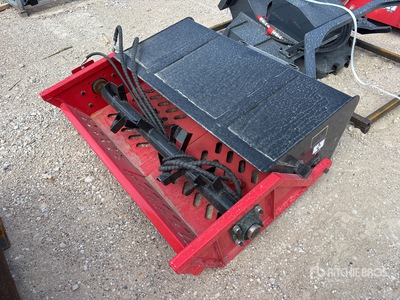2026 GIYI GY-MRR60 47 in Mini Skid Steer Rock Rake (Unused)