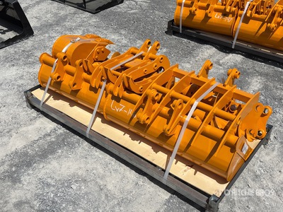 Quantity of (8) 2026 GIYI GYA-8 Mini Excavator Attachments (Unused)