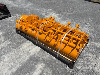 Quantity of (8) 2026 GIYI GYA-8 Mini Excavator Attachments (Unused)