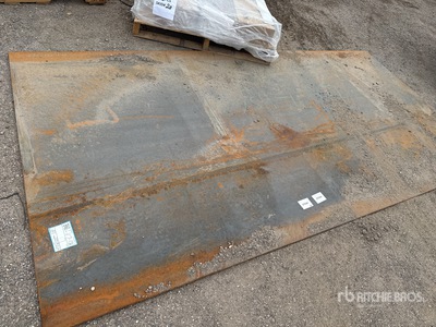 2026 SKLP 5 ft x 10 ft (0.4 in Thick) Steel Plates (Unused)