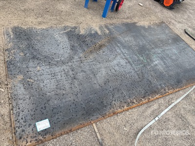 2026 SKLP 5 ft x 10 ft (0.4 in Thick) Steel Plates (Unused)