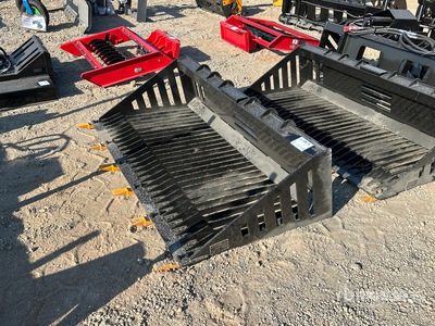 2026 GIYI GY-RB66 66 in Rock Skid Steer Bucket (Unused)