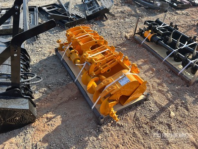 Quantity of (8) 2026 GIYI VCA-8 Mini Excavator Attachments (Unused)
