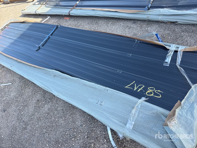 Quantity of (50) 2026 SKLP SKH50 12 ft Sheets Galvalume Steel Siding Roofing Structural Steel (Unused)