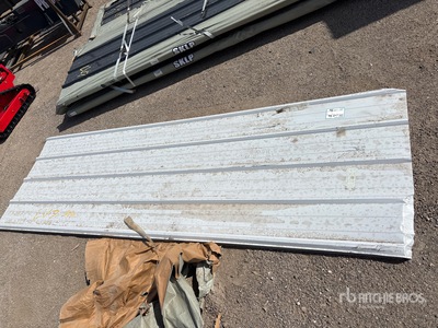Quantity of (50) 2026 SKLP SK-XH50 10ft Sheets Galvalume Steel Siding Roofing Constructiestaal (Unused)