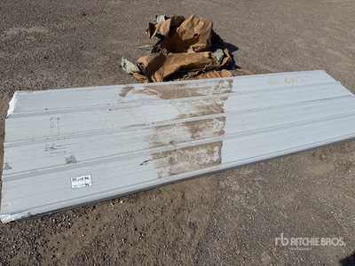Quantity of (50) 2026 SKLP SK-XH50 10 ft Sheets Galvalume Steel Siding Roofing Structural Steel (Unused)