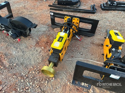 2026 GIYI GY-D680 Skid Steer Post Driver (Unused)