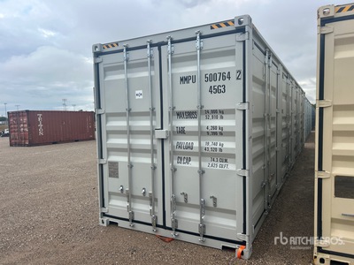 2026 40 ft High Cube Multi-Door Storage Container