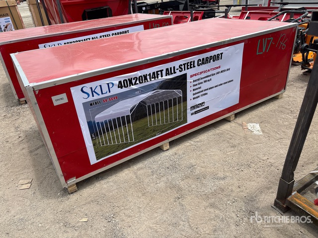 2026 SKLP SK-SC40 48FTx 30FTx 17FT Large Scale Storage Shed Tents and Tent Components (Unused)
