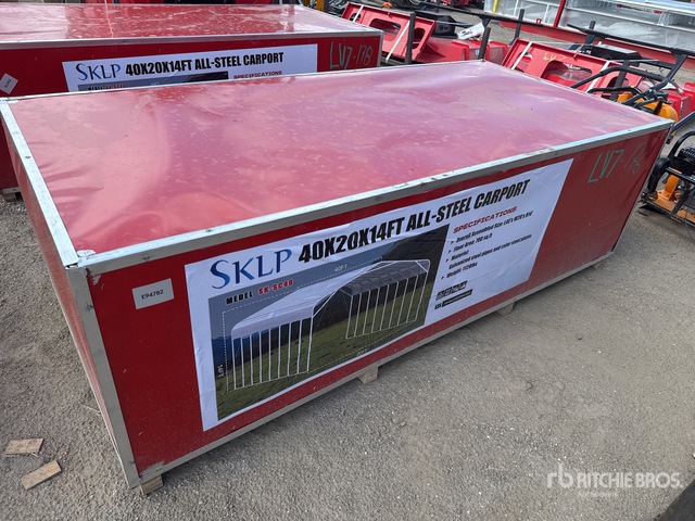 2026 SKLP SK-SC40 48FTx 30FTx 17FT Large Scale Storage Shed Tents and Tent Components (Unused)