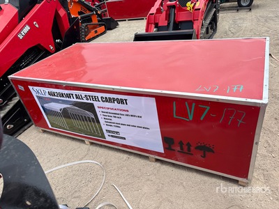 2026 SKLP SK-SC40 48FTx 30FTx 17FT Large Scale Storage Shed Zelte und Zeltkomponenten (Unused)