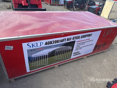 2026 SKLP SK-SC40 48FTx 30FTx 17FT Large Scale Storage Shed Carpas y componentes para carpas (Unused)