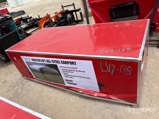 2026 SKLP SK-SC40 48FTx 30FTx 17FT Large Scale Storage Shed Tents and Tent Components (Unused)
