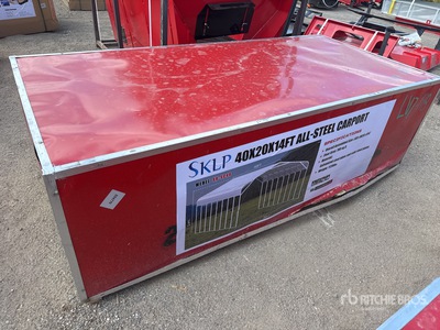2026 SKLP SK-SC40 48FTx 30FTx 17FT Large Scale Storage Shed Carpas y componentes para carpas (Unused)