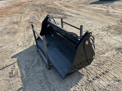 2026 GIYI GY-KH72 72 in Multi-Purpose Skid Steer Bucket (Unused)
