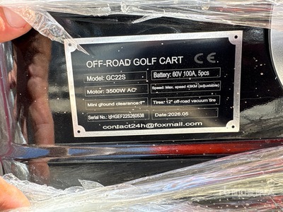 2026 SDLOOL SL-GC22S Off-Road Golf Cart Golf Cart (Unused)
