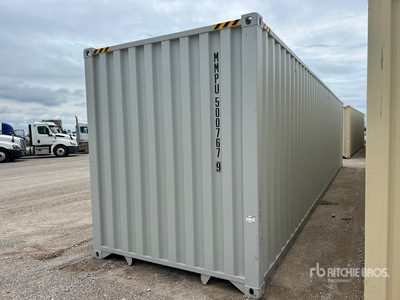 2026 40 ft High Cube Multi-Door Storage Container