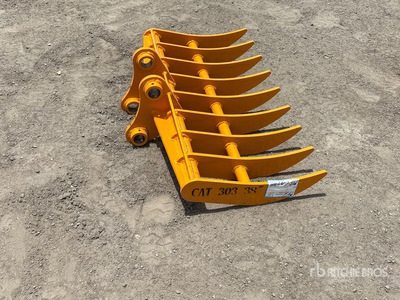 2026 GIYI pro fit to cat 303 Rastrello per escavatore (Unused)