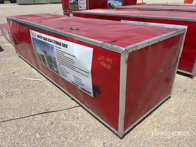 2026 SKLP SK-S5025 25 ft x 50 ft Metal Storage Building (Unused)