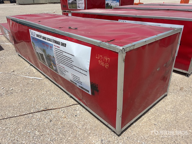 2026 SKLP SK-S5025 25 ft x 50 ft Metal Storage Building (Unused)