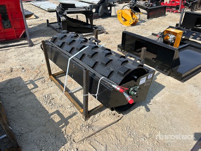 2026 GIYI GY-CW70 59 in Padfoot Skid Steer Vibratory Roller (Unused)