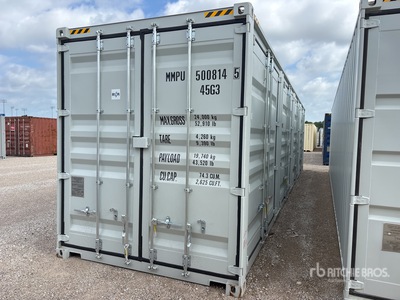 2026 40 ft High Cube Multi-Door Storage Container