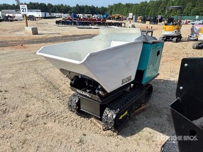 2026 SDLOOL SL-XL1200 Stand-On Swivel Mini Dumper (Unused)