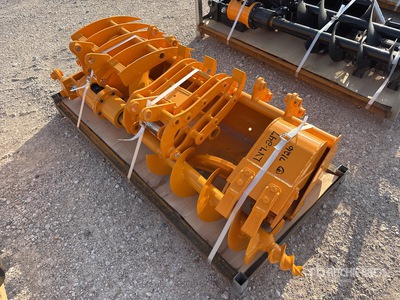 Quantity of (8) 2026 GIYI Cat 301 GYA-8 Mini Excavator Attachments - Fits Cat 301 (Unused)