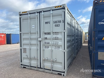 2026 40 ft High Cube Multi-Door Lagercontainer