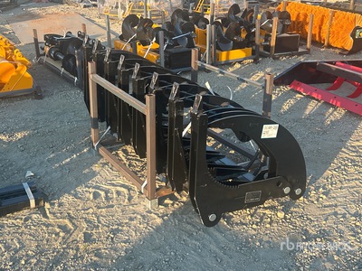2026 GIYI GY-CLG72 72 in Skid Steer Grapple (Unused)