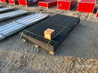 Quantity of (12) 2026 SKLP SK-LJB12 Polyethylene Board Roadbed Protection Pads その他 - 店舗 & 倉庫 (Unused)