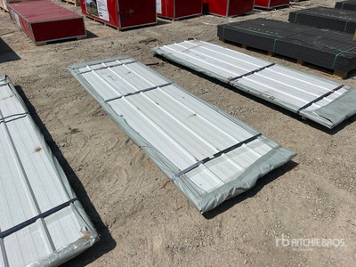2026 SKLP SK-XH50 Bundle of 10ft Steel R Panels (Unused)
