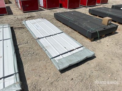 2026 SKLP SK-XH50 Bundle of 10ft Steel R Panels (Unused)