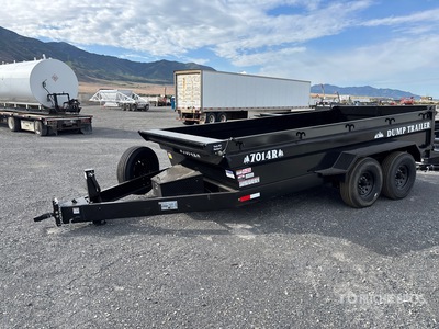 2026 Industrias America 7014r 177 in T/A Dump Utility Trailer