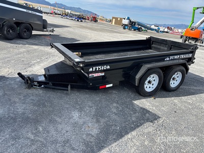 2026 Industrias America FT510 Dump Utility Trailer